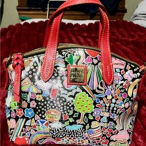 Dooney & Bourke Colorful Graphic Satchel